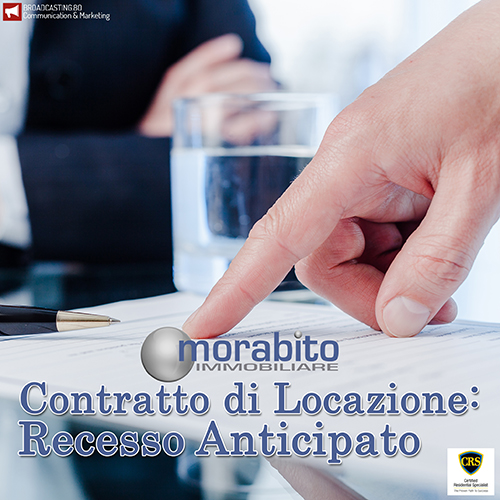 contratto di locazione recesso-anticipato francesco morabito immobiliare