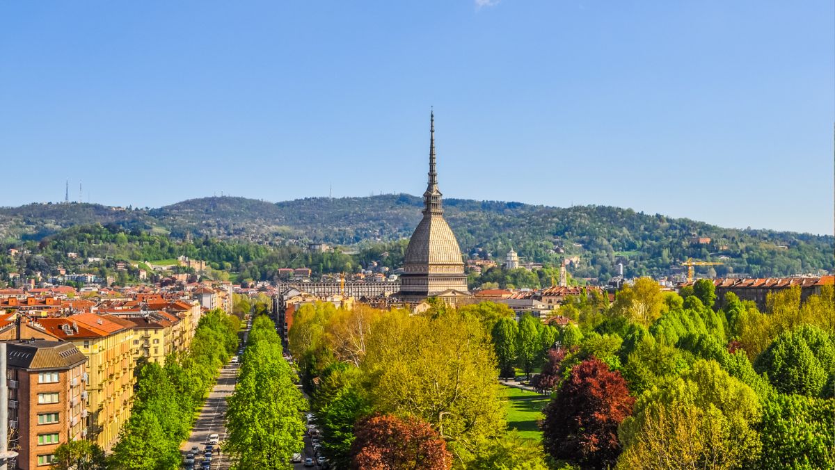 torino ville sabaude collina