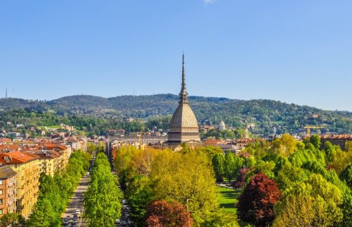 torino ville sabaude collina